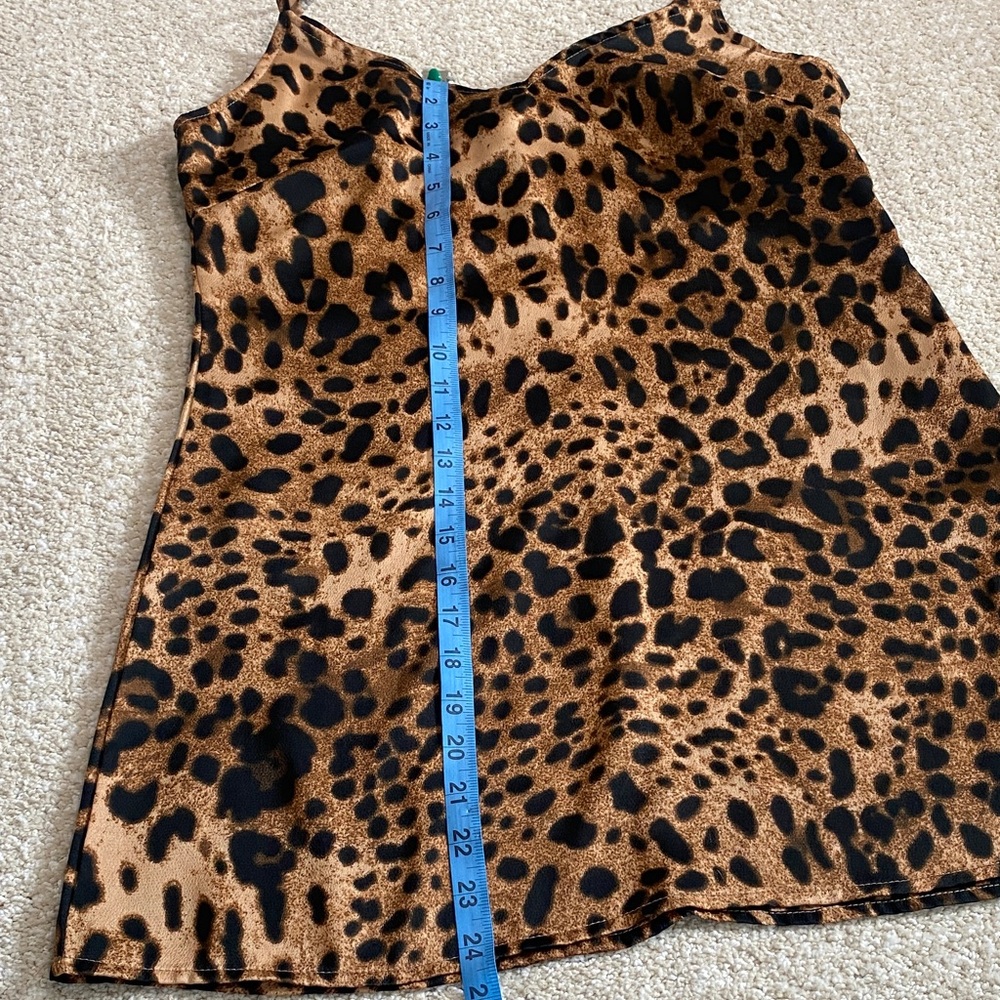 Nasty Gal Brown Leopard Mini Dress - Picture 8 of 10